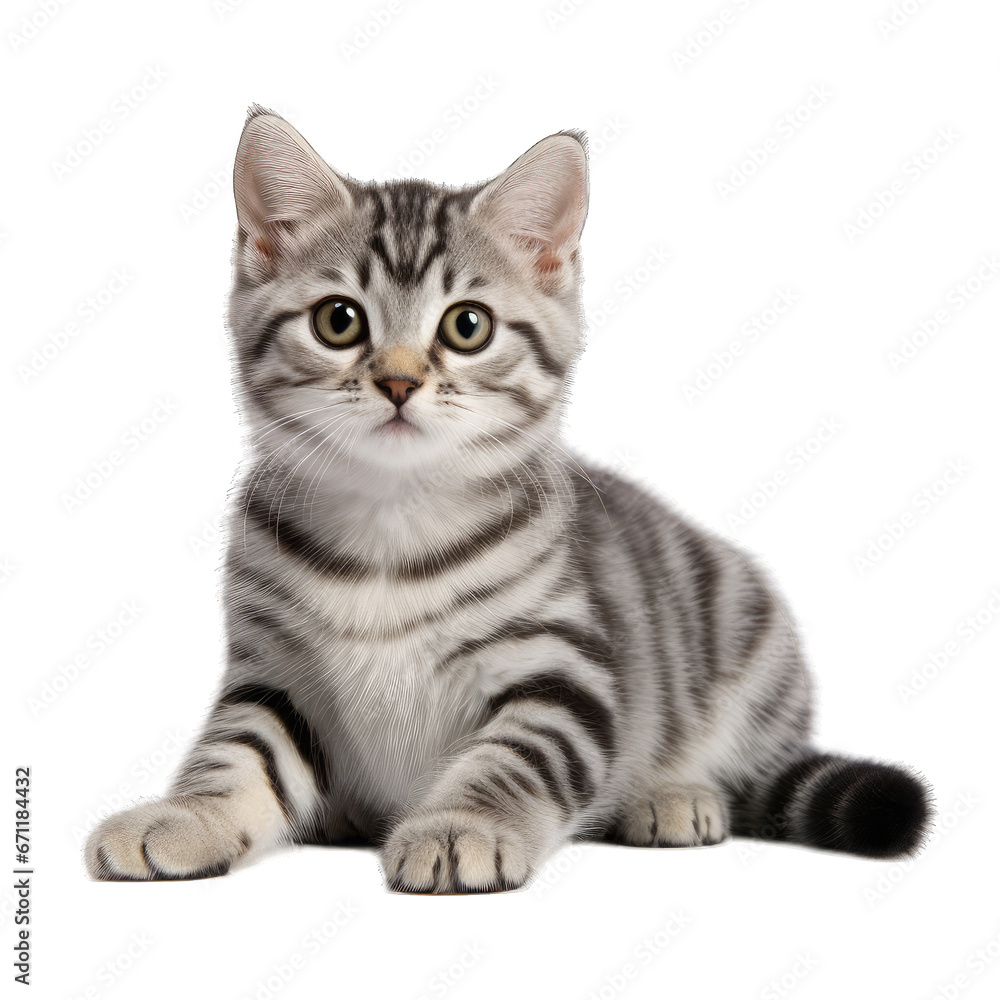 Obraz premium American Shorthair Cat Transparent