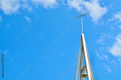 cross in sky