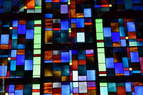 abstract stained glass