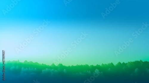 Gradient green leaves background poster wallpaper web page