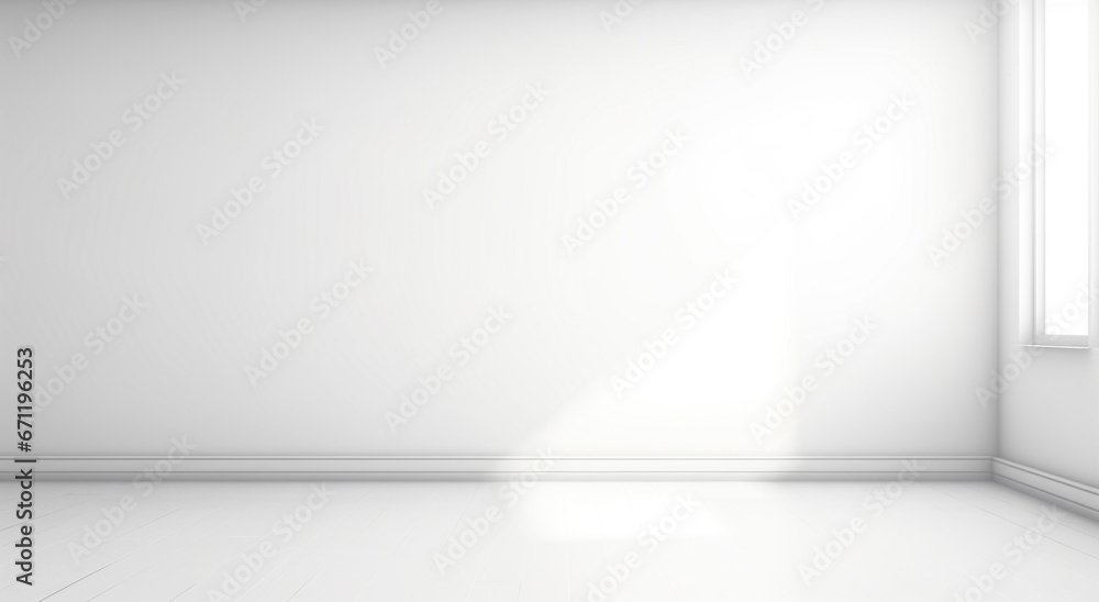 empty white room with a window empty white room with a window