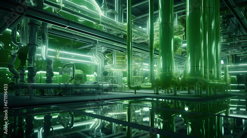 Green hydrogen plant