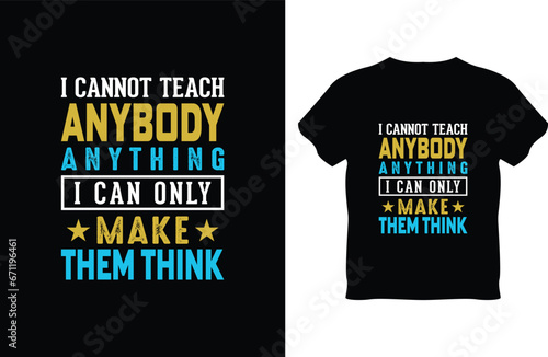 Vector celebration of world teacher's day t-shirt design cartoon 