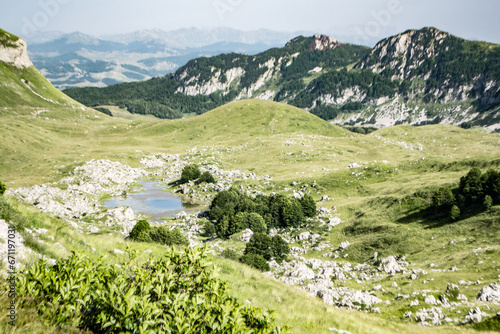 jeziorko w górach Durmitor, Czarnogóra, Montenegro, Europe