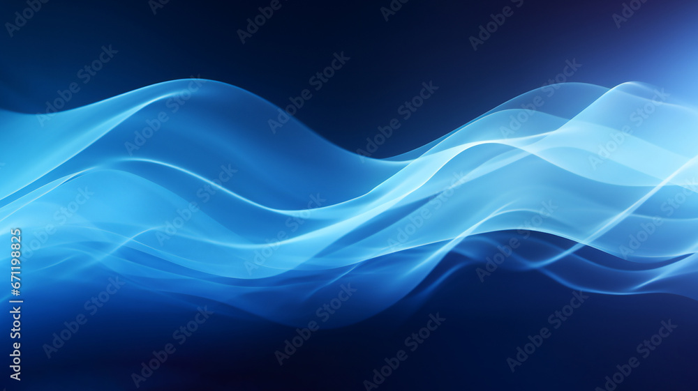 Audio soundwave scope signal as an abstract background depicting a ...