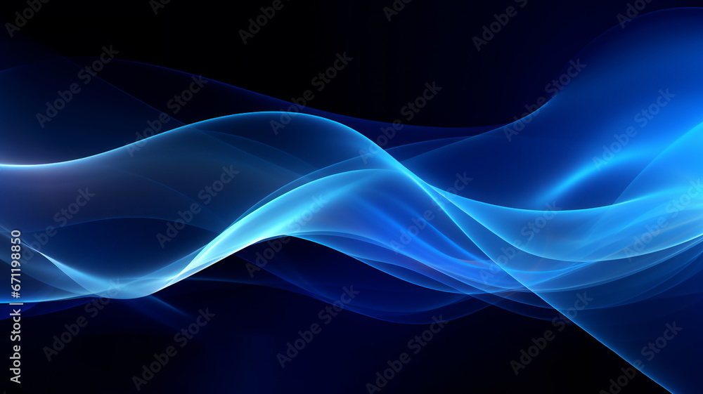 Audio soundwave scope signal as an abstract background depicting a ...