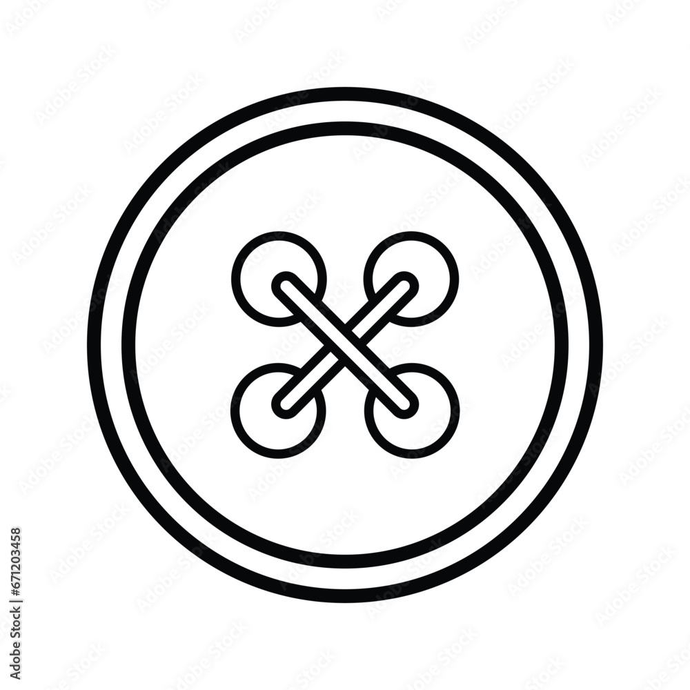 Shirt button icon design, illustration design Shirt button icon design, illustration design