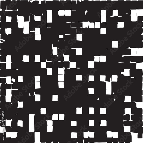 Distressed background in black and white texture with dark spots, scratches and lines. Abstract illustration