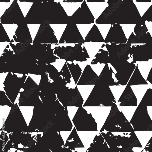 Distressed background in black and white texture with dark spots, scratches and lines. Abstract illustration