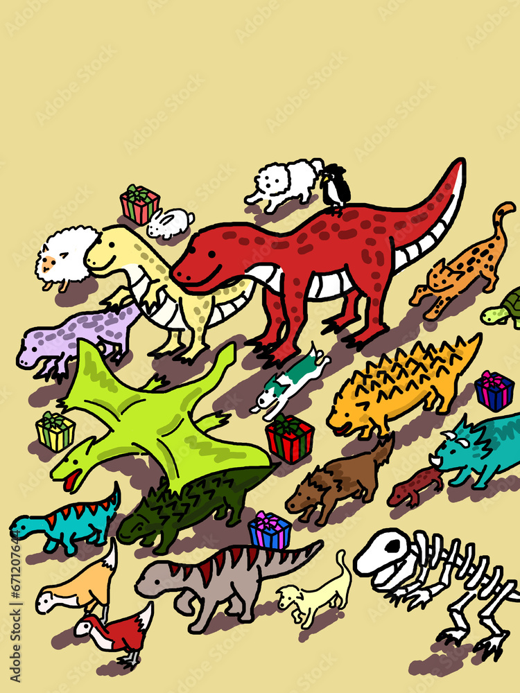 공룡과 동물들