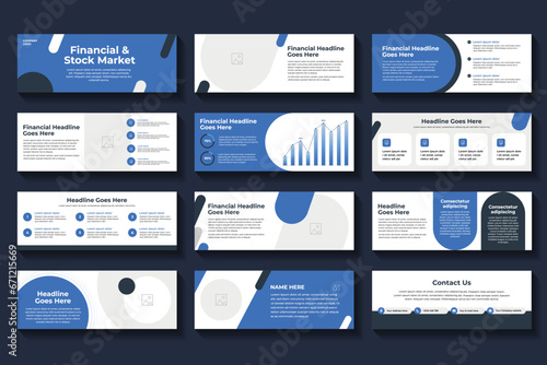 Financial and Stock Market Presentation Templates
