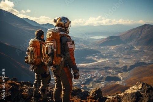 Humans on Mars fascinating concept of interplanetary exploration