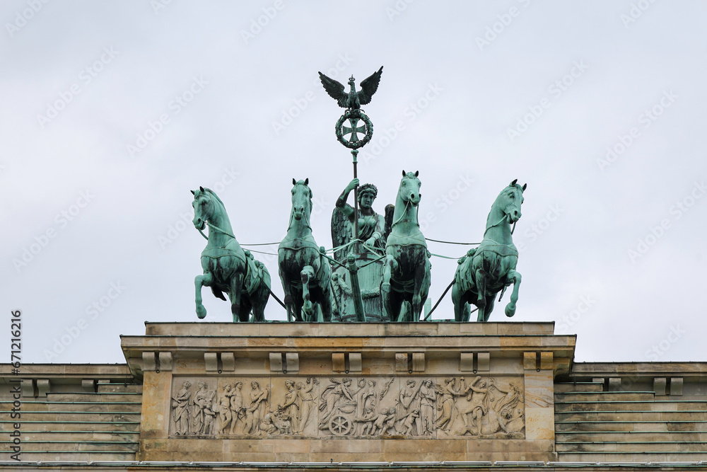 Fototapeta premium La città di Berlino