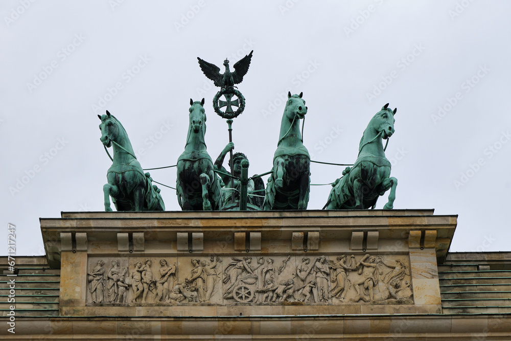 Fototapeta premium La città di Berlino