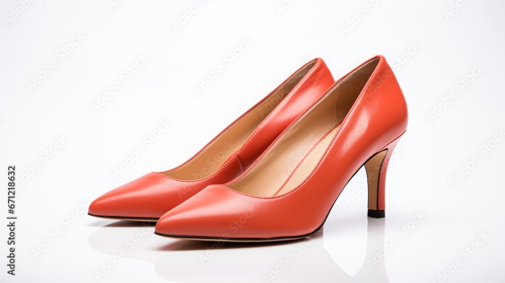 shoes on white background. shoes on white background.