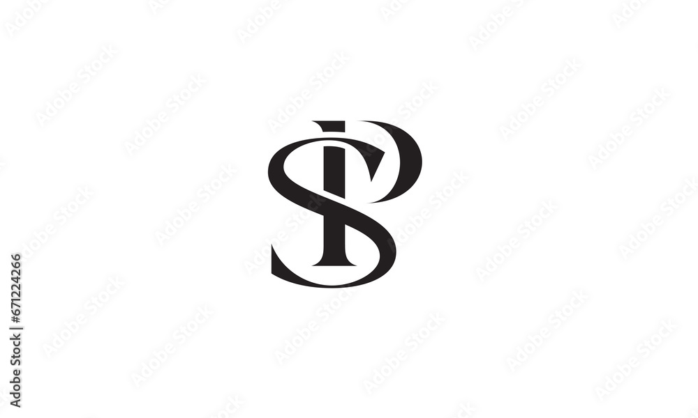 SP PS Letter Initial Logo Design SP PS Letter Initial Logo Design