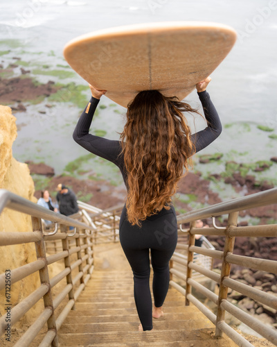 Canvas Print get ready for surfing