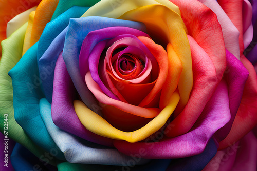 Vibrant Rose Blossom - Floral Canvas Art