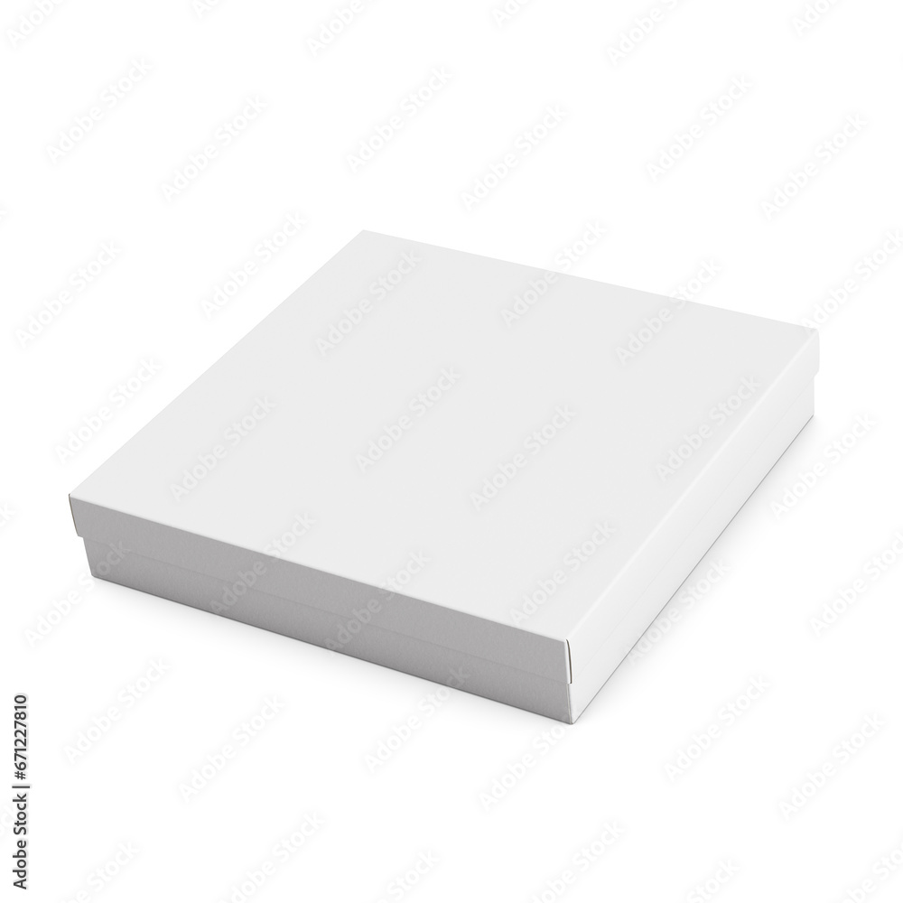 an image of a closed box isolated on a white background an image of a closed box isolated on a white background