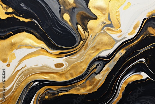 Cosmic Waves of Liquid Gold.