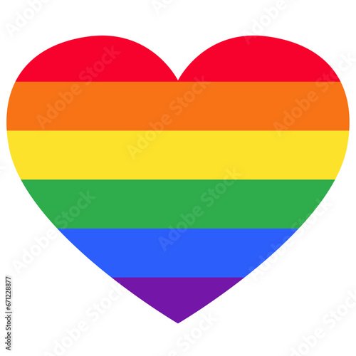 LGBT heart photo