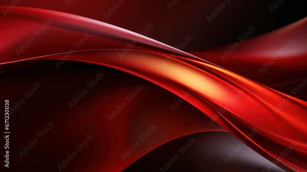 Naklejka premium Stylish Dark Wave as Background Wall Art Wallpaper Backdrop Digital Art