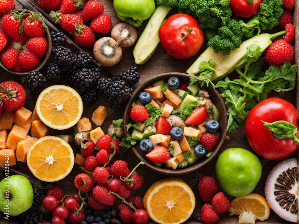healthy eating with fruits and vegetables healthy eating with fruits and vegetables