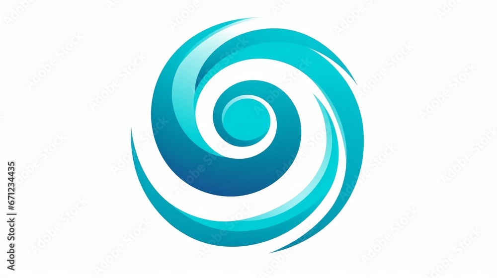 A company logo with a circular vortex logo, clean beautiful design, simple, beautiful aesthetic, duotone blue and teal on white background, sharp, clean lines, hurricane A company logo with a circular vortex logo, clean beautiful design, simple, beautiful aesthetic, duotone blue and teal on white background, sharp, clean lines, hurricane