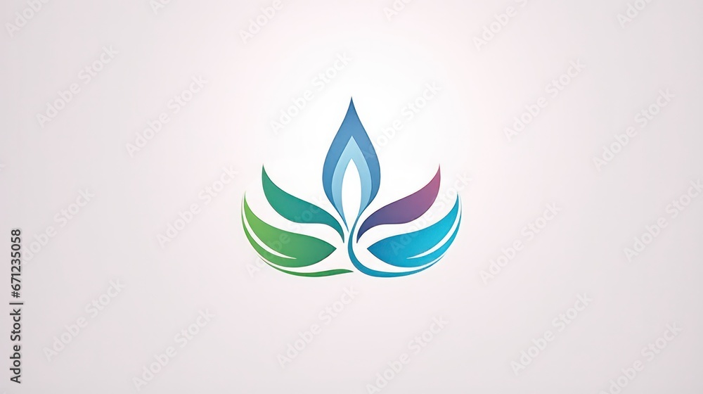Abstract, Logo would feature a simple and clean design that represents balance and harmony. The design could include elements such as a tree or a lotus flower to represent growth