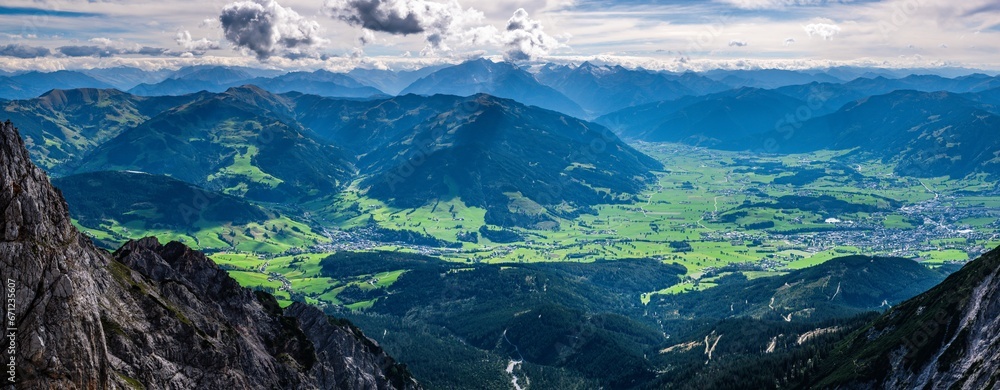 Berchtesgadener Alps - Alpejsi widok - obrazy, fototapety, plakaty 