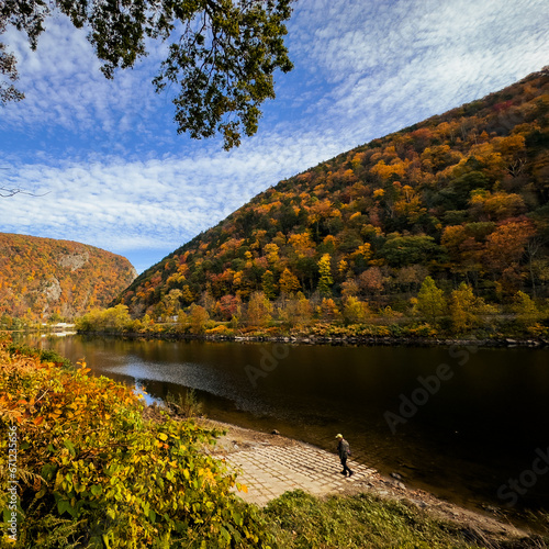 Autumn View of Mt. Tammany