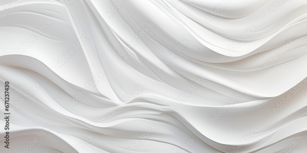 Obraz premium White textured abstract knitted background 