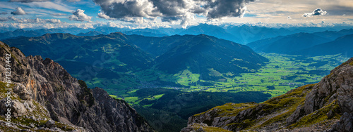Fototapeta Naklejka Na Ścianę i Meble -  Berchtesgadener Alps - Alpejsi widok