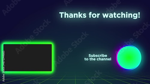 Wallpaper Mural Youtube Outro Card End screen subscribe to my channel Torontodigital.ca