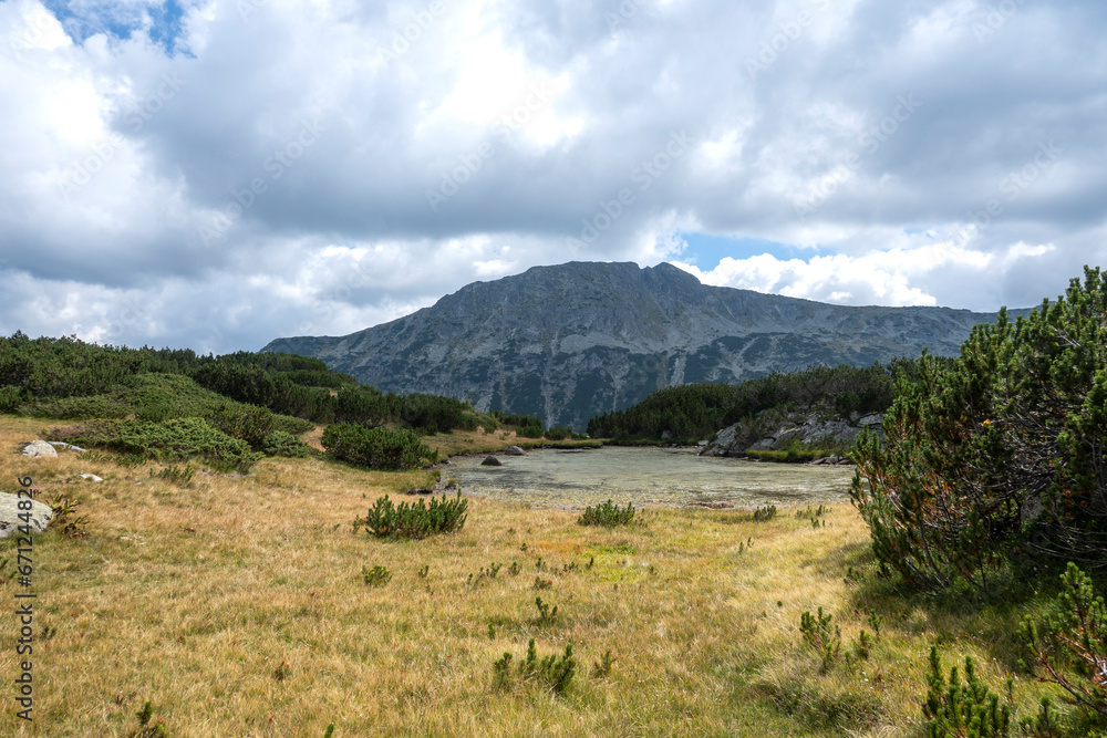 Landscape of The Fish Lakes, Rila mountain, Bulgaria Landscape of The Fish Lakes, Rila mountain, Bulgaria