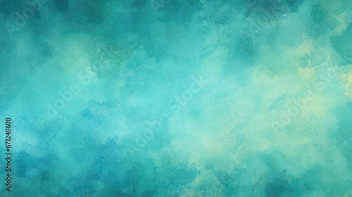 Abstract blue background pattern in grunge texture design blue green and turquoise colors in mottled grungy painted illustration 