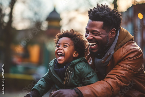 Joyful Moments: Black Fatherhood in the Modern Era