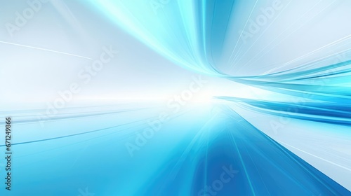 Abstract Light Blue Futuristic Background 