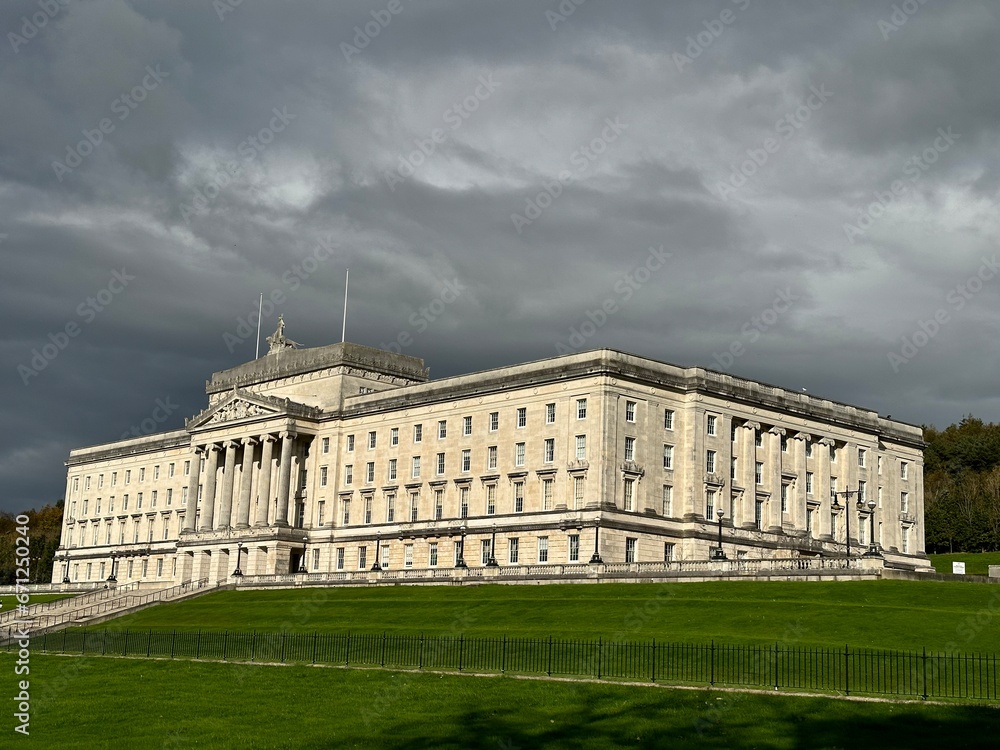 Stormy Clouds over Stormont, Northern Ireland