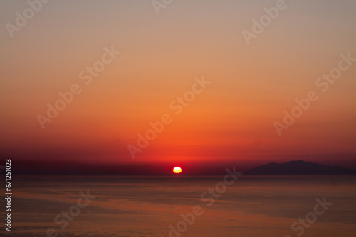 sunset on the sea © Massimo