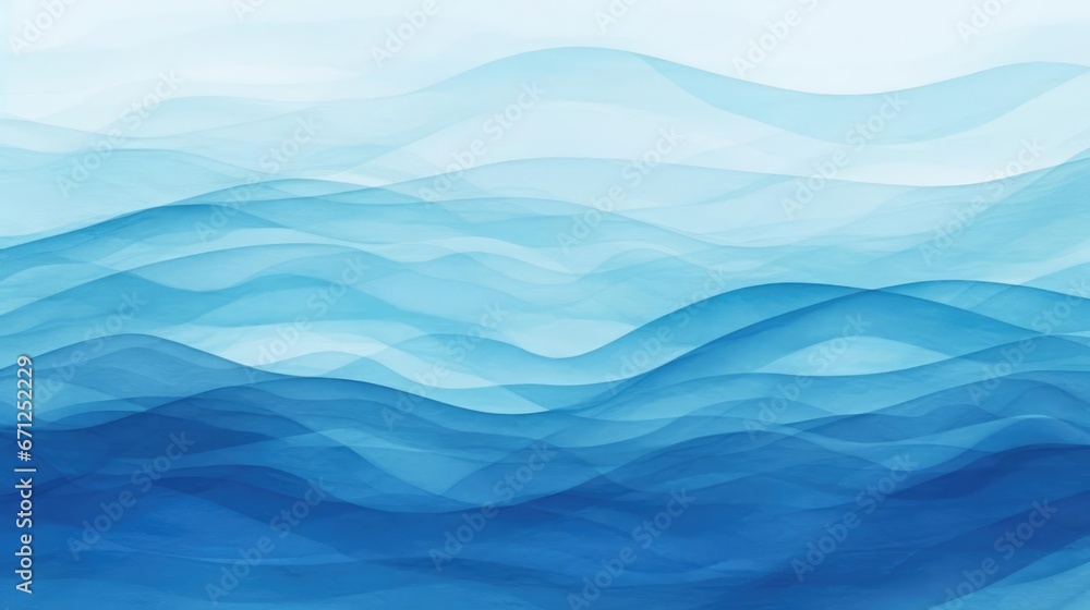 Obraz premium Blue azure turquoise abstract watercolor background for textures backgrounds and web banners design Abstract background blue