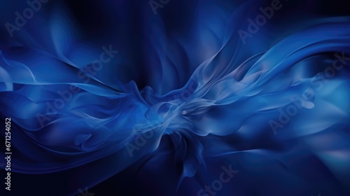 Dark Blue Art Design Background 