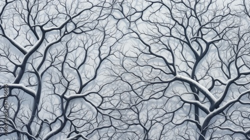  a painting of a tree with no leaves on it's branches and no leaves on it's branches. generative ai