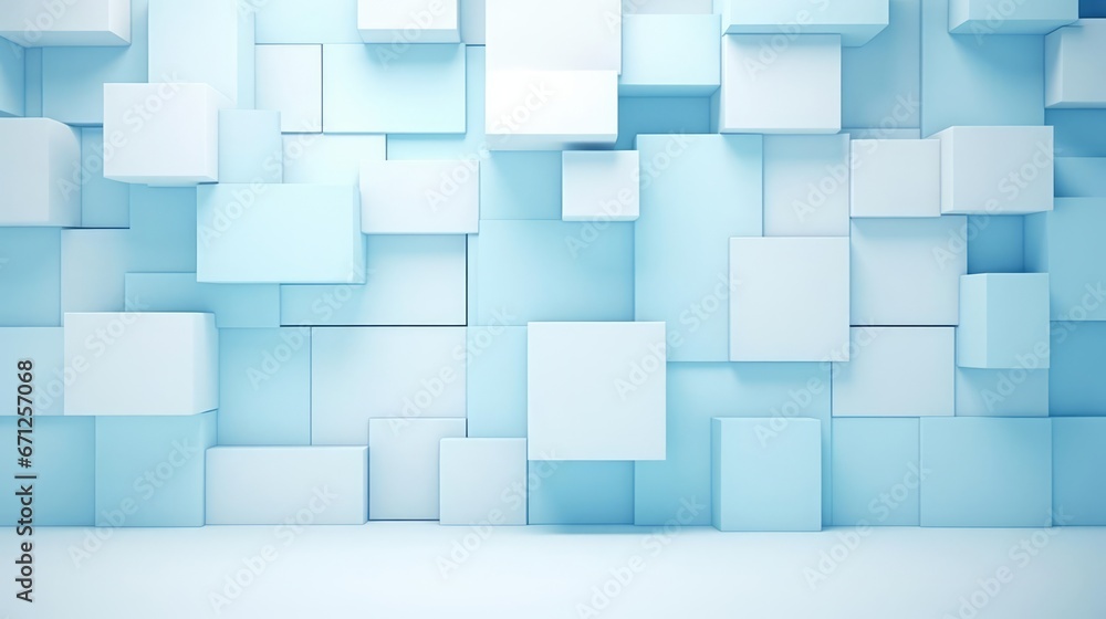 Light WhiteBlue Blocks Wall Background Light WhiteBlue Blocks Wall Background