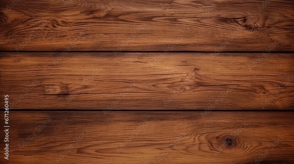 Fototapeta premium Surface of the old brown wood texture Old dark textured wooden background Top view 