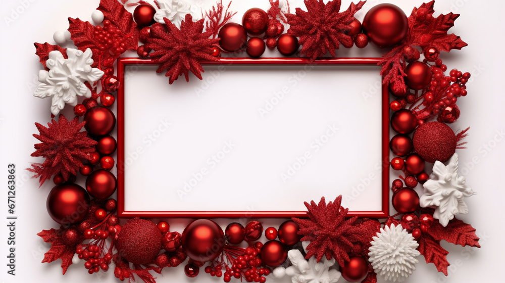 白い背景のフレーム