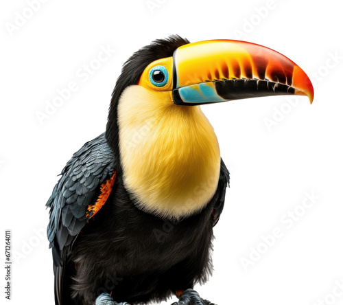 a toucan isolated