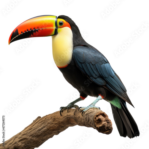 a toucan isolated