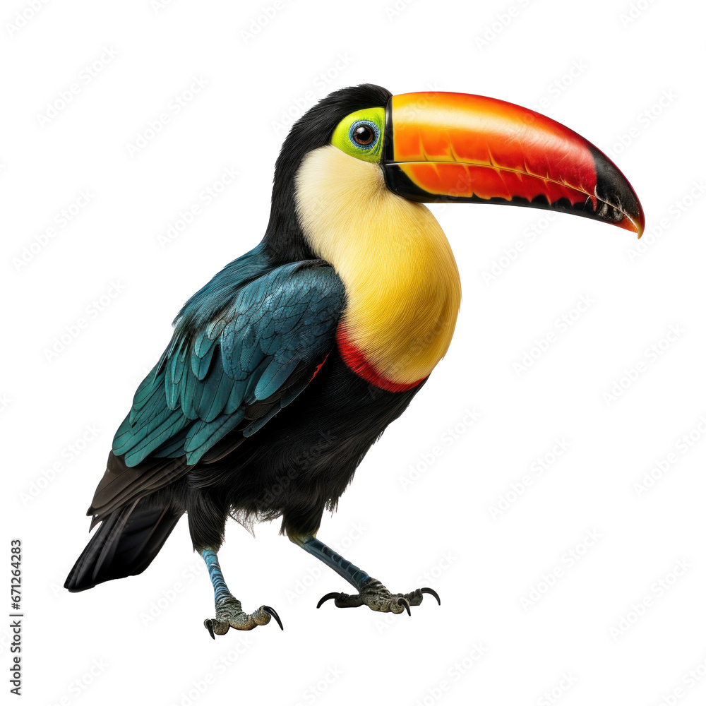 Obraz premium a toucan isolated