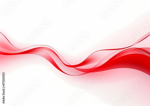 red ribbon design vector illustration color paper border